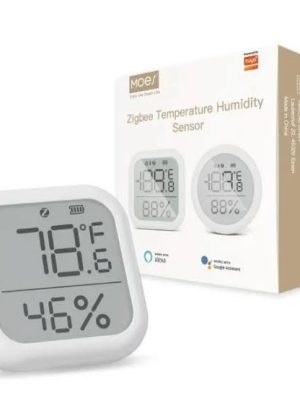 سنسور هوشمند دما و رطوبت با نمایشگر زیگبی مدل HTMZ تویا